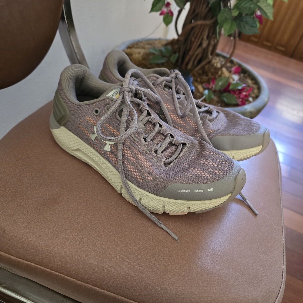 Under Armour Tan Athletic Shoes with Supportive Midsole